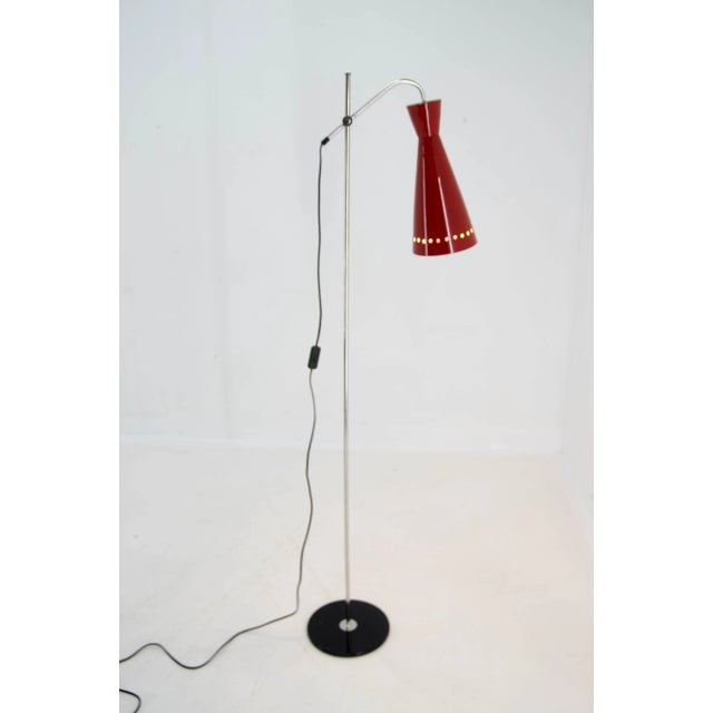 Space Age Floor Lamp, Czechoslovakia, 1960s For Sale - Image 3 of 11