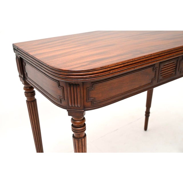 Antique Georgian Console Table, 1800 For Sale - Image 9 of 11