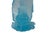 Baby Blue 6.5" Light Blue Frosted Crystal Glass Bodhisattva Guanyin Figure For Sale - Image 8 of 11