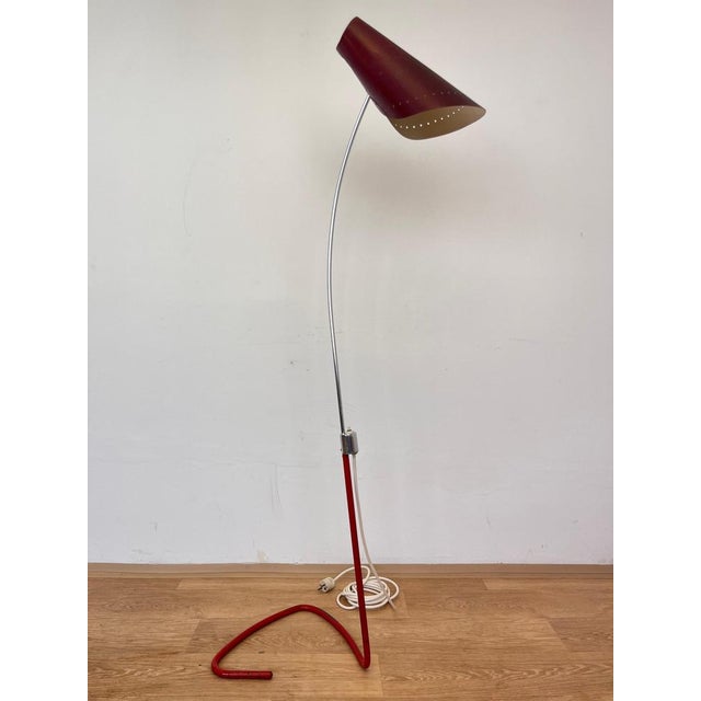 Mid-Century Modern Organic Floor Lamp by Josef Hůrka, 1950 For Sale - Image 11 of 12