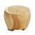 Beautiful raw two-toned solid acacia wood round drum side table / coffee table / stool. Wonderful natural wood tones and...