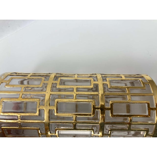 Gold 1960s Imperial Glass Shoji Barware Gold Collectible Single High Ball Glassware For Sale - Image 8 of 9