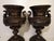 Brown 19th Century French Bronze & Cast Iron Medici Vases on Marble Bases, 1980s, Set of 2 For Sale - Image 8 of 16