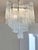 Glass Contemporary Luxury Rectangular "Tronchi" Murano Glass Burnished Chandelier For Sale - Image 7 of 9