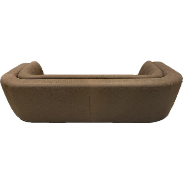 2010s MissoniHome Inntil 3-Seat Sofa by Bendik Torvin in Jaen Zig-Zag Upholstery For Sale - Image 5 of 8