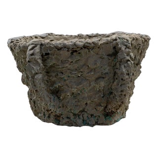 Mid 20th Century French Concrete Planter For Sale