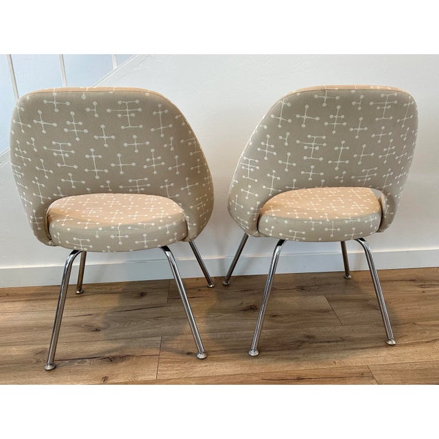 Saarinen Executive Chairs by Knoll, Eames Upholstery, From Disney