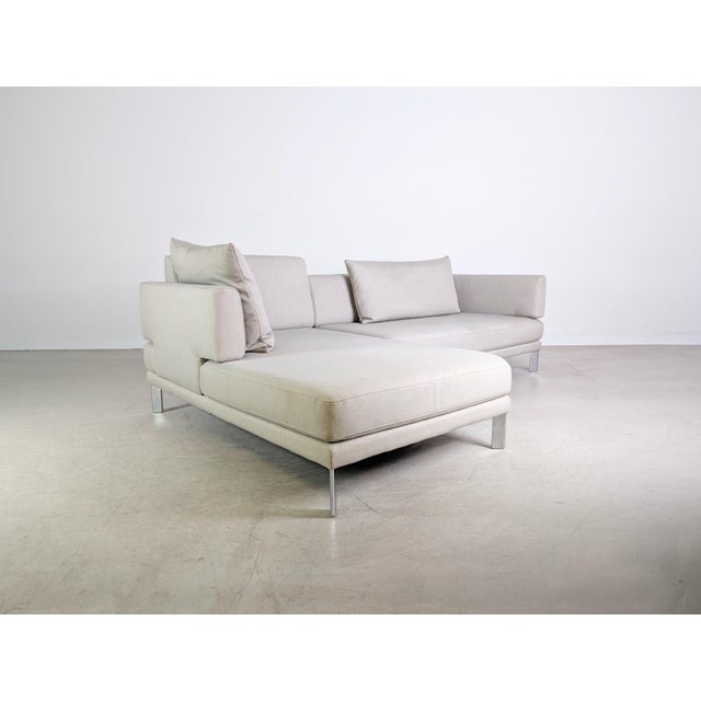 Sento Sofa in Grey Fabric from Rolf Benz For Sale - Image 9 of 14