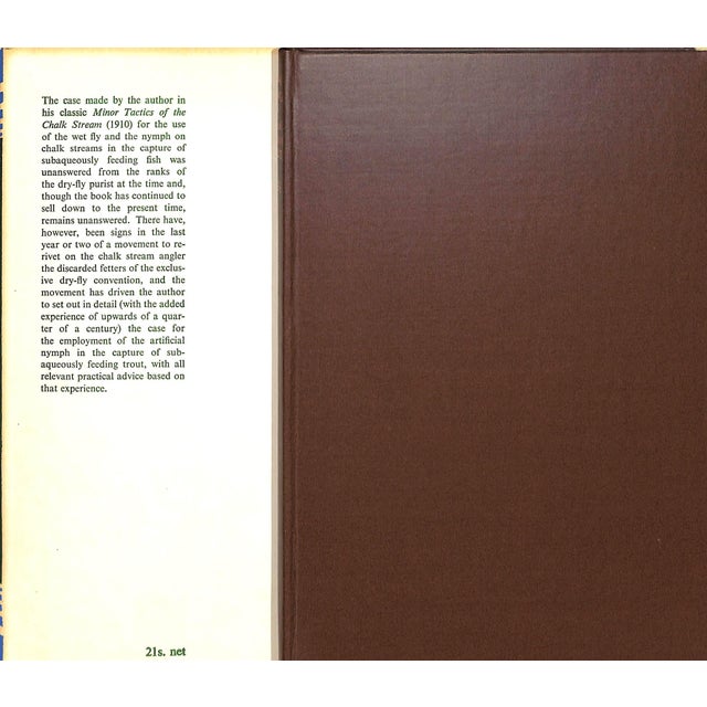 SKUES, G. E. M. [135] pp. Adam & Charles Black 1960 Second Printing 8 3/4" x 5 3/4" In this charming work on chalk stream...