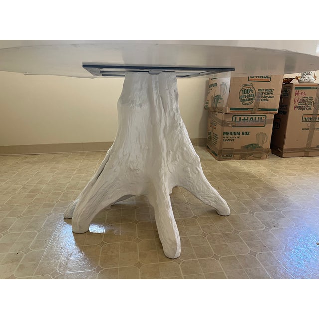 Oly Beck Dining Table Tree Trunk Base Chairish