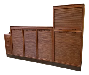 Oak Archive Cabinet, 1930s