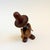 Vintage Handmade Wood Bear For Sale - Image 4 of 12