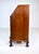 Chippendale Mahogany Secretary Slant Top Desk, 1920's For Sale - Image 12 of 16