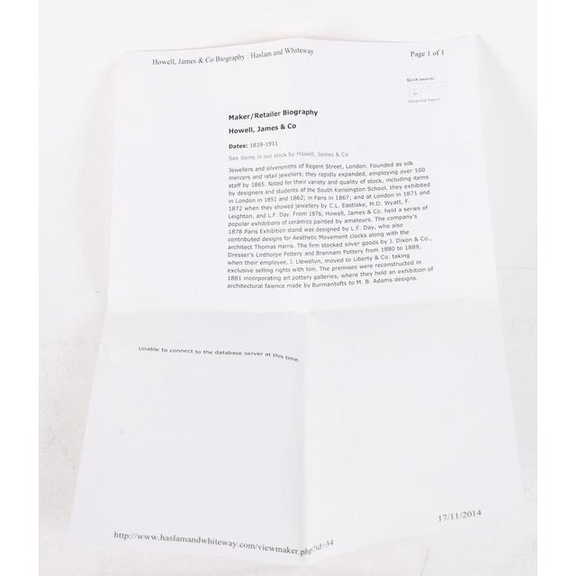 Antique Coromandel and Brass Stationary Casket from Howell James & Co., 19th Century For Sale - Image 18 of 18