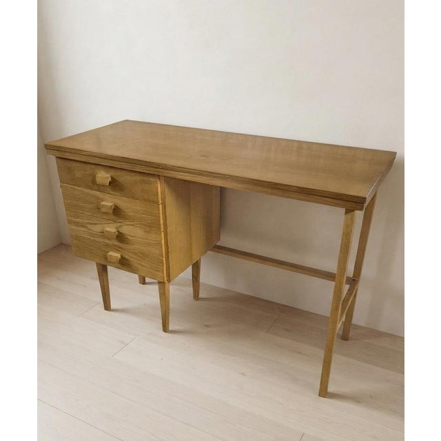 Mid-Century Modern Vintage Ladies Desk from Hikor, Czechoslovakia, 1980s For Sale - Image 3 of 7