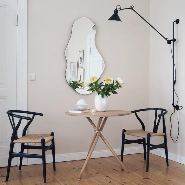 Aldric Light Oak Café Table by Eberhart Furniture For Sale - Image 4 of 15