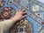 Blue and Burgundy Bokhara Wool Runner Rug With Tribal Gul Motifs, 2'11" X 9'7" For Sale - Image 14 of 17