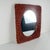 Small Woven Wicker Mirror, 1960s For Sale - Image 4 of 9