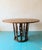 We got a really nice 4 seater dining set now available! It features a round pedestal table with a unique base, and 4 high...