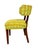 Set of Four Mid-Century Modern Walnut Dining Chairs With Curved Backrests For Sale - Image 4 of 8