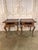 Pair of French Louis XV Faux-Leather Painted Side Tables For Sale - Image 11 of 18