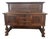 Antique American Renaissance Revival Carved Oak Sideboard Buffet, Circa 1890–1910 For Sale