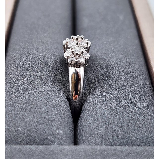 Early 21st Century 0.97 Ct Diamond Ring Size 6.5 For Sale - Image 5 of 10