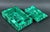 Dark Green Late 20th Century Carved Malachite Stone Jewelry Box For Sale - Image 8 of 11