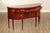 Hepplewhite Hepplewhite Style Banded Mahogany Demilune Sideboard For Sale - Image 3 of 18