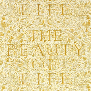 Morris & Co The Beauty of Life Wallpaper in Sunflower - a Sample For Sale