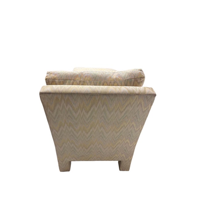 1980s Parson Style Petite Chassis Lounge For Sale - Image 9 of 9