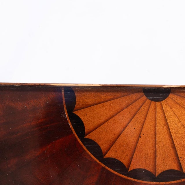 Mid 20th Century Pair Hekman Demi Lune Tables For Sale - Image 14 of 18