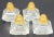 Gold 1930's Art Deco Individual Salt Shakers - Set of Four For Sale - Image 8 of 8