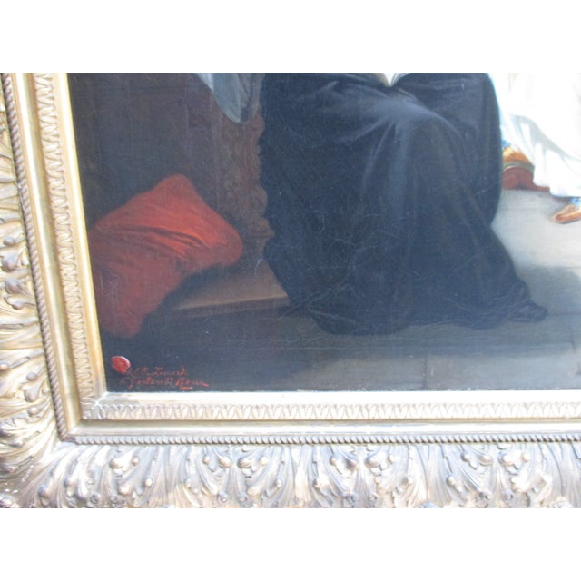 "Beatrice Cenci Being Sketched by Guido Reni " by Achille Leonardi For Sale - Image 11 of 15