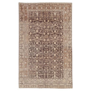 Doris Leslie Blau Vintage Khotan Floral Soft Beige Rug East Turkestan