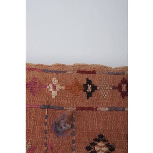 Copper Turkish Brown Kilim Rug 3'1" X 4'6'' For Sale - Image 8 of 12
