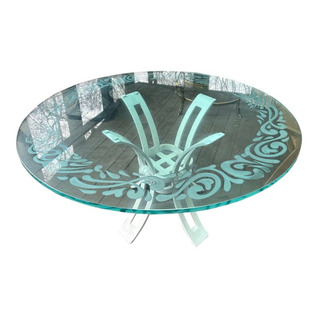 1960s Brown Jordan Dining Table Pedestal Base, Attributed For Sale