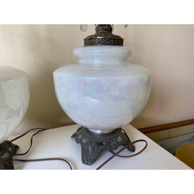 1970’s Ef & Ef Industries Vintage Multicolored Table Lamps - a Pair For Sale In Sacramento - Image 6 of 13