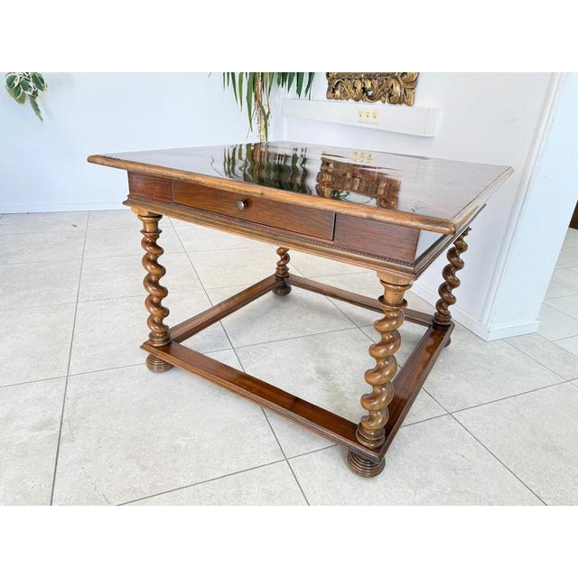 Contemporary Antique Baroque Refectory Dining Table For Sale - Image 3 of 18
