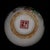 Delightful compact Chinese famille rose lidded tea caddy crafted from porcelain. The creamy white glaze is hand-painted...