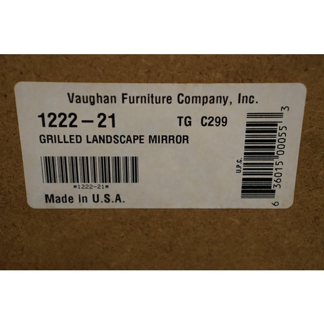 Vaughan Furniture Co. Solid Birch American Country Style 44" Mirror 1222-21 For Sale In Kansas City - Image 6 of 6