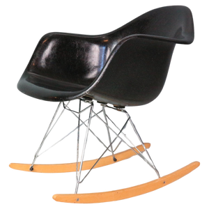 Black RAR Rocking Chair by Charles & Ray Eames for Herman Miller, 1977