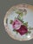 Vintage Romantic Roses Luster Edge Pierced Handles Serving Dissert Platter From Germany For Sale - Image 4 of 7