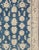 Turkish Mid 20th Century Vintage Turkish Oushak Rug With All-Over Design in Royal Blue and Ivory For Sale - Image 3 of 12