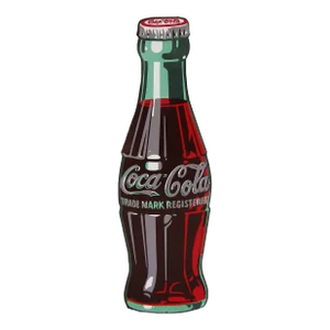 1990s Signed Ande Rooney Metal Coke Bottle Numbered 413/5000