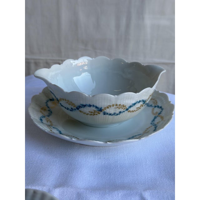 Ceramic Sauviat 1836 Dinner Service from Giraud Limoges, 1950s, Set of 33 For Sale - Image 7 of 16