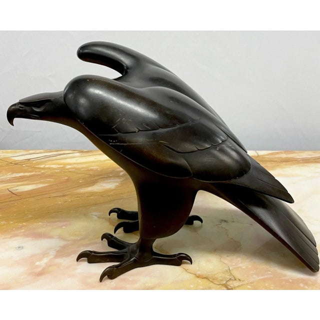 Eagle Sculpture Made by Zai Wang For Sale In New York - Image 6 of 12