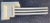 Ivory Memphis Group Style Wall Mounted Textile Rack / Towel Rack / Scarf Display For Sale - Image 8 of 8