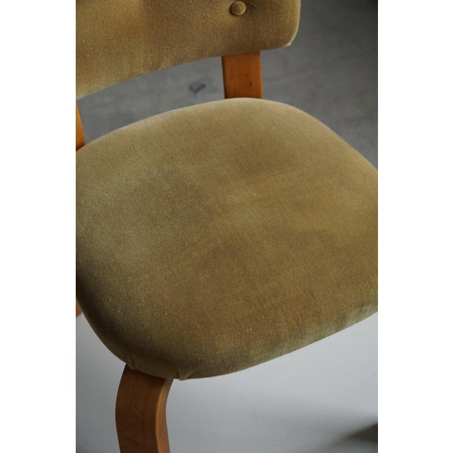 Brown Dining Chairs by Alvar Aalto for O.Y., 1950s, Set of 7 For Sale - Image 8 of 18