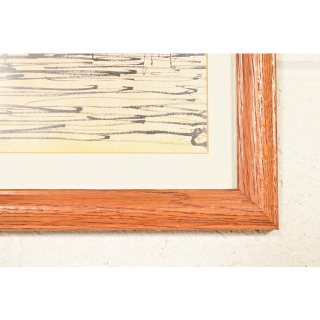 Original "Dancer" Framed Print by Rabindranath Tagore For Sale - Image 10 of 12